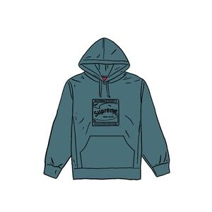 Supreme hoodie NWT